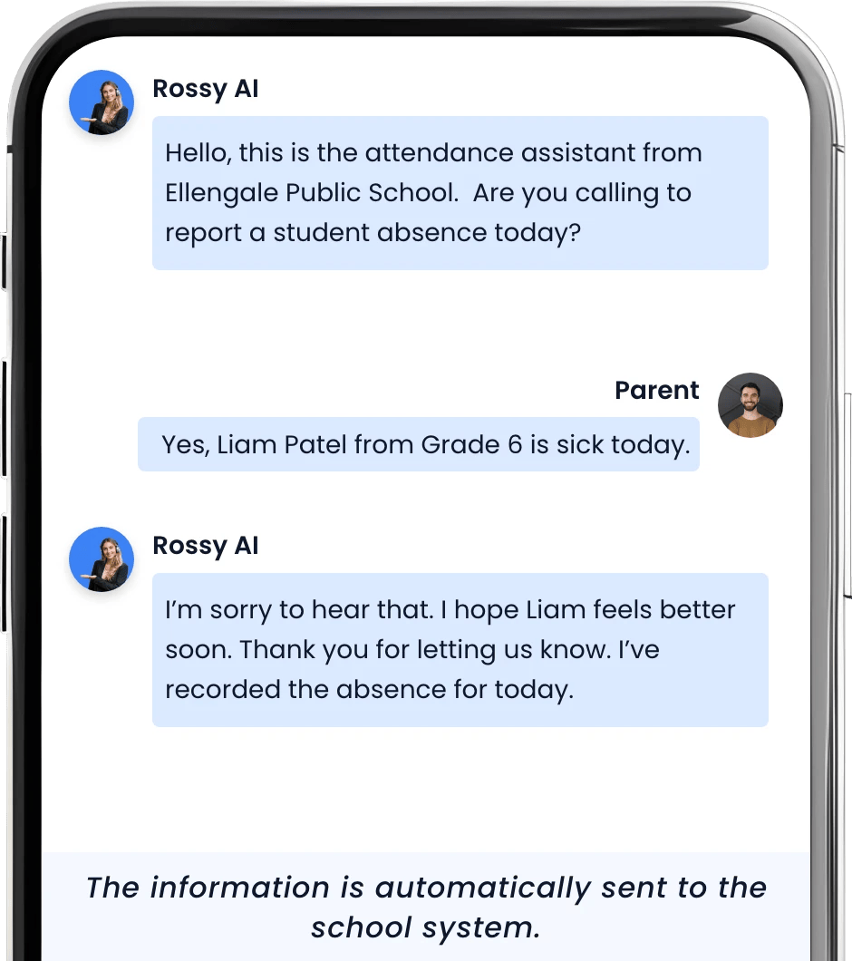 Parents Report Absences (Inbound AI) Parents Report Absences (Inbound AI)